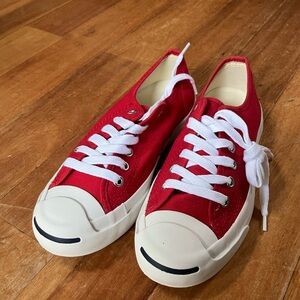 Converse Red Jack Purcell canvas NIB